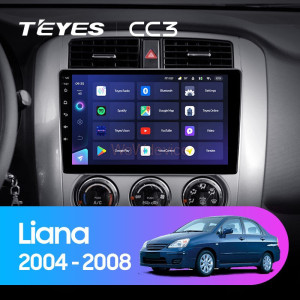 Штатная магнитола Teyes CC3L 4/32 Suzuki Liana 1 (2004-2008)
