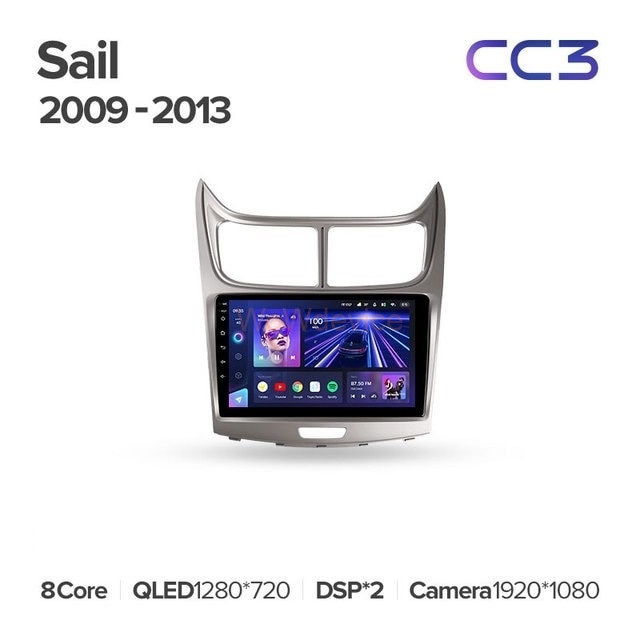 Штатная магнитола Teyes CC3L 4/32 Chevrolet Sail (2009-2013)