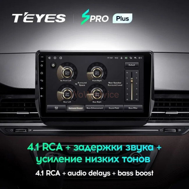 Штатная магнитола Teyes SPRO Plus 4/32 Hyundai H1 2 Grand Starex TQ (2017-2022)