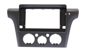 Рамка магнитолы 10.2" (цв.Черный) для MITSUBISHI Outlander 2003-2006; Airtrek 2001-2005 Правый руль