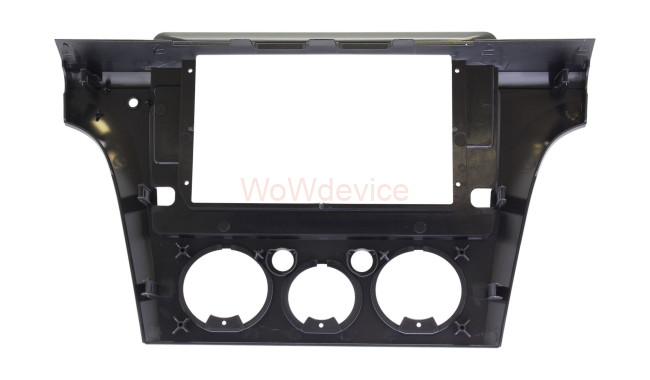 Рамка магнитолы 10.2" (цв.Черный) для MITSUBISHI Outlander 2003-2006; Airtrek 2001-2005 Правый руль Рамка магнитолы 10.2" (цв.Черный) для MITSUBISHI Outlander 2003-2006; Airtrek 2001-2005 Правый руль