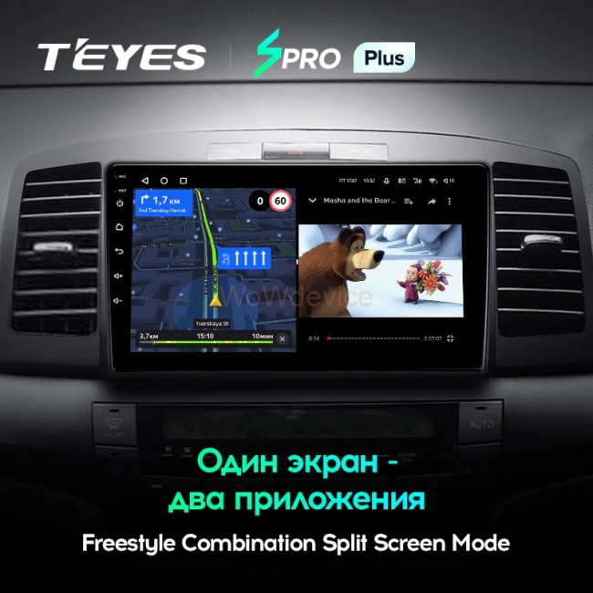 Штатная магнитола Teyes SPRO Plus 4/64 Toyota Allion (2001-2007)