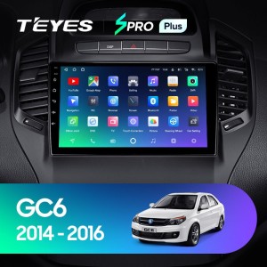Штатная магнитола Teyes SPRO Plus 6/128 Geely GC6 1 (2014-2016)