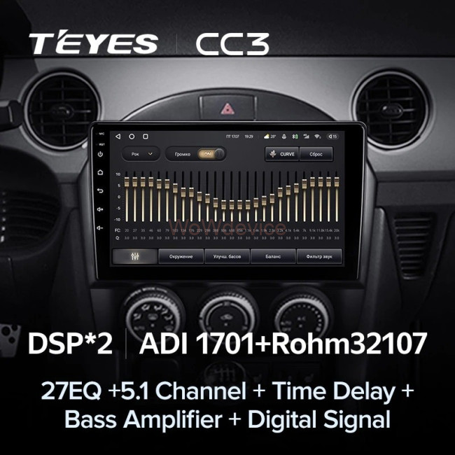 Штатная магнитола Teyes CC3 6/128 Mazda MX-5 (2008-2015) Штатная магнитола Teyes CC3 6/128 Mazda MX-5 (2008-2015)