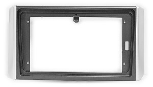 Рамка магнитолы 9.0" (цв.Серебро) для MITSUBISHI Xpander 2017+