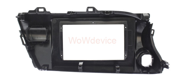 Рамка магнитолы 10.2" (цв.Глянцевый Черный) для TOYOTA Hilux 2015+ Левый руль Рамка магнитолы 10.2" (цв.Глянцевый Черный) для TOYOTA Hilux 2015+ Левый руль