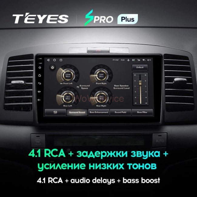 Штатная магнитола Teyes SPRO Plus 6/128 Toyota Allion (2001-2007)