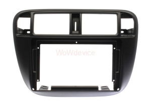 Рамка магнитолы 9.0" (цв.Черный) для HONDA Civic 1995-2001 Правый руль