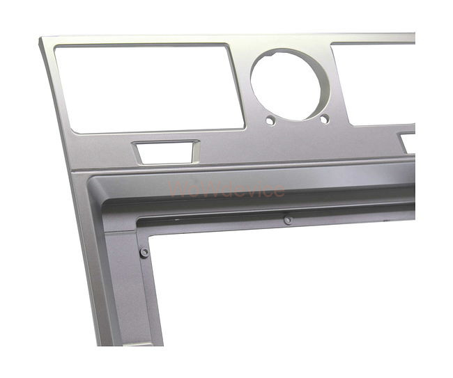 Рамка магнитолы 10.2" (цв.Серебро) для LINCOLN Navigator 2003-2006