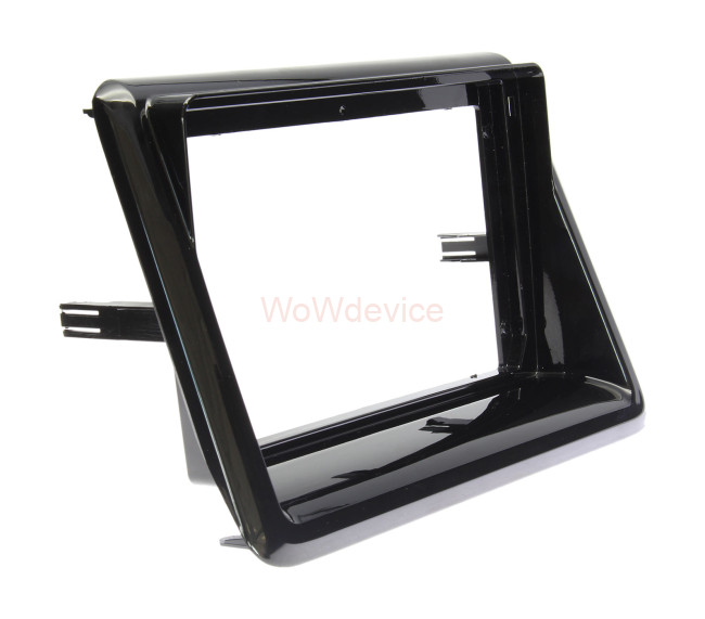 Рамка магнитолы 9.0" (цв.Глянцевый Черный) для TOYOTA Noah, Esquire, Voxy 2014+