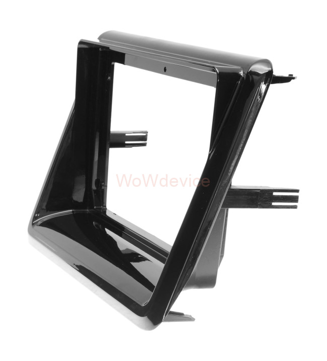 Рамка магнитолы 9.0" (цв.Глянцевый Черный) для TOYOTA Noah, Esquire, Voxy 2014+