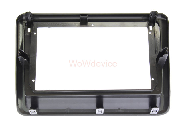 Рамка магнитолы 9.0" (цв.Глянцевый Черный) для TOYOTA Noah, Esquire, Voxy 2014+