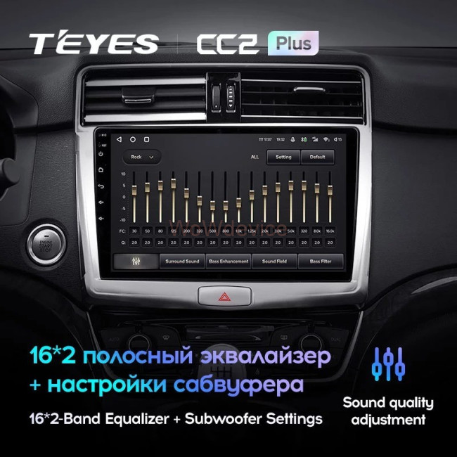 Штатная магнитола Teyes CC2L Plus 2/32 Haval H6 (2016-2018) Штатная магнитола Teyes CC2L Plus 2/32 Haval H6 (2016-2018)