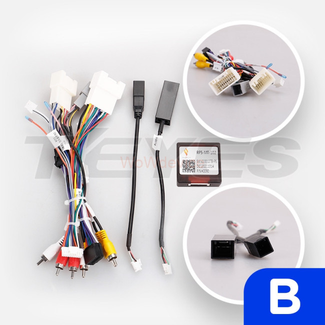 Установочный комплект Teyes для Mitsubishi ASX 1 (2016-2022) Левый руль Тип-В