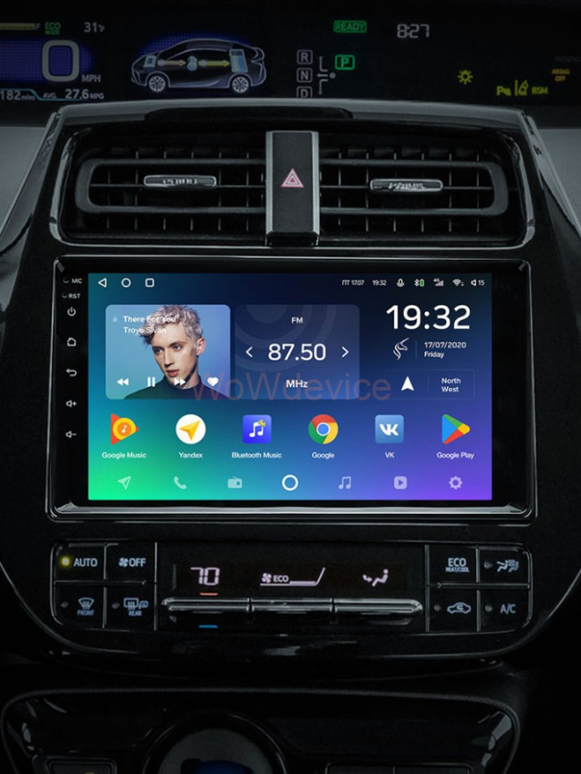 Штатная магнитола Teyes SPRO Plus 4/64 Toyota Prius XW50 (2015-2020)