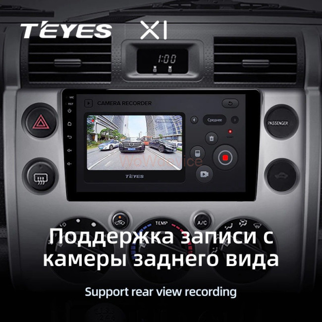 Штатная магнитола Teyes X1 4G 2/32 Toyota FJ Cruiser J15 (2006-2020)