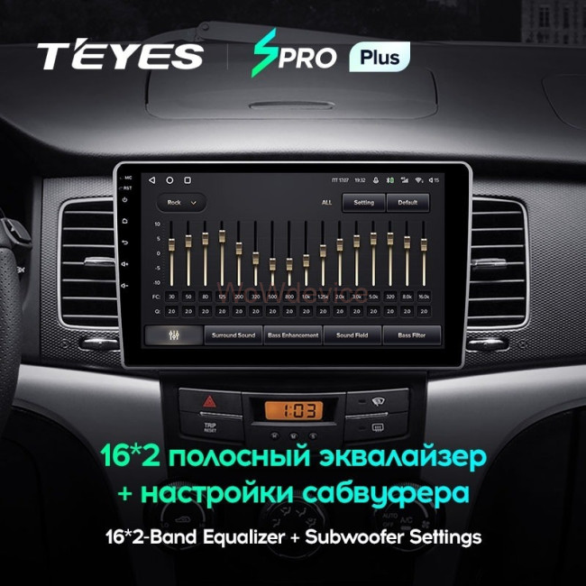 Штатная магнитола Teyes SPRO Plus 6/128 Ssang Yong Actyon (2010-2013)