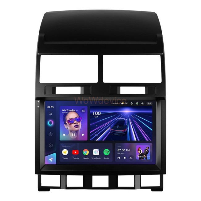 Штатная магнитола Teyes CC3 360 6/128 Volkswagen Touareg GP (2002-2010) F1