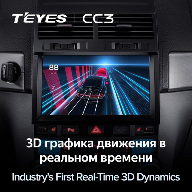 Штатная магнитола Teyes CC3 360 6/128 Volkswagen Touareg GP (2002-2010) F1
