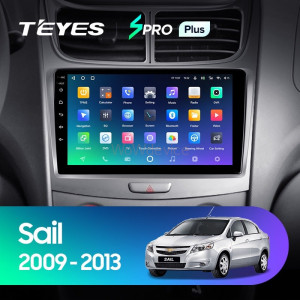 Штатная магнитола Teyes SPRO Plus 6/128 Chevrolet Sail (2009-2013)