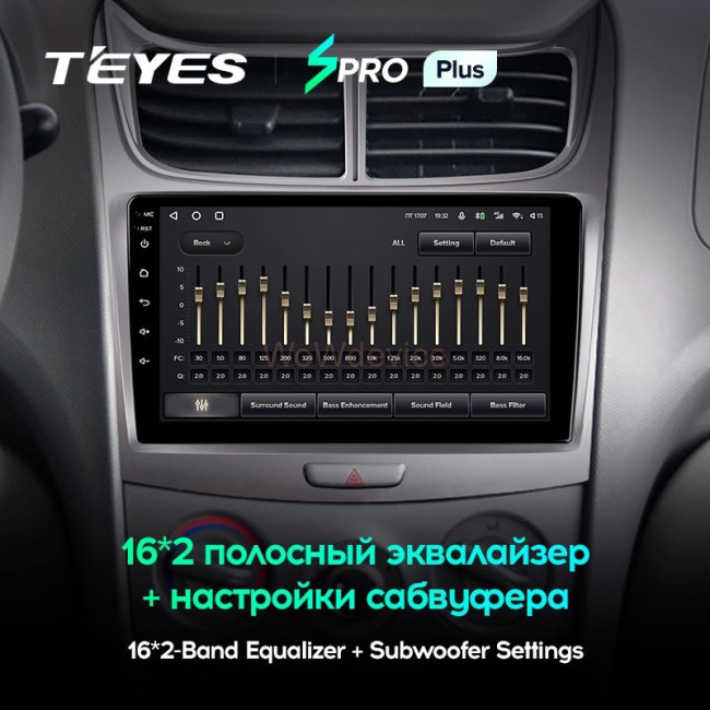 Штатная магнитола Teyes SPRO Plus 6/128 Chevrolet Sail (2009-2013)