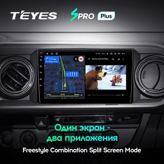 Штатная магнитола Teyes SPRO Plus 6/128 Toyota bB 2 QNC20 (2005-2016)