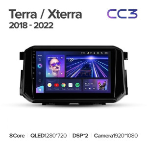 Штатная магнитола Teyes CC3 4/64 Nissan X-Terra (2018-2022)