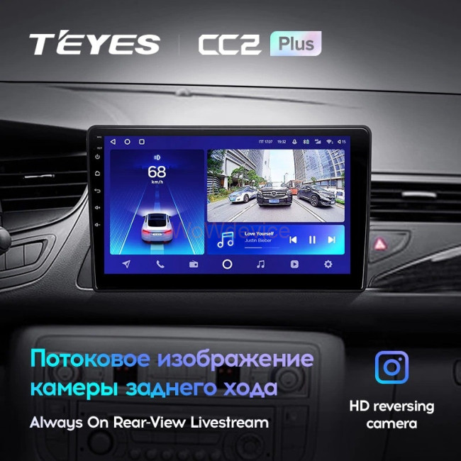Штатная магнитола Teyes CC2L Plus 2/32 Citroen C5 2 (2008-2017) F2
