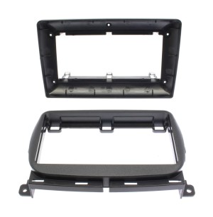 Рамка магнитолы 10.2" (цв.Черный) для FIAT 500L (330) 2012-2017