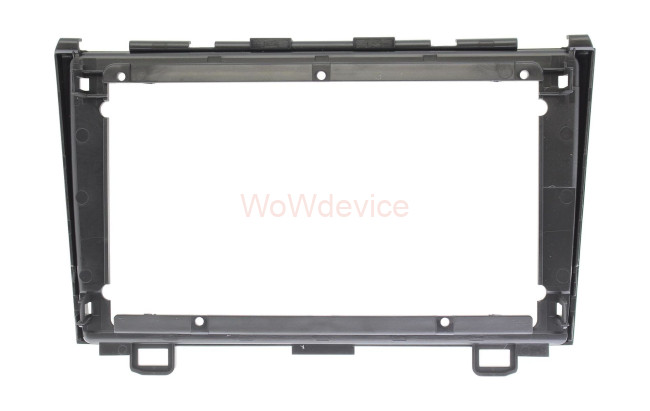 Рамка магнитолы 9.0" (цв.Черный) для HONDA CR-V 2006-2012