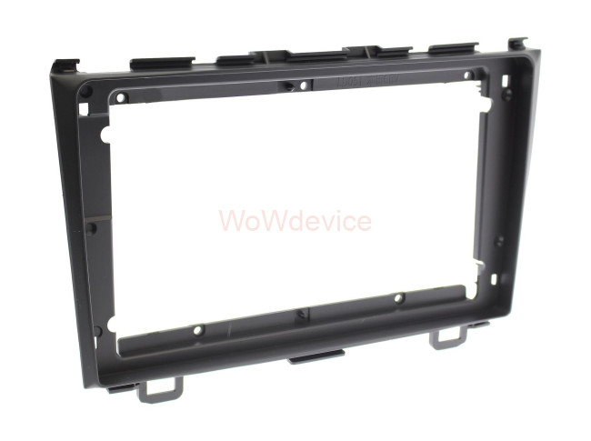 Рамка магнитолы 9.0" (цв.Черный) для HONDA CR-V 2006-2012