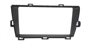 Рамка магнитолы 9.0" (цв.Черный) для TOYOTA Prius (ZVW30/35) 2009-2016 Правый руль