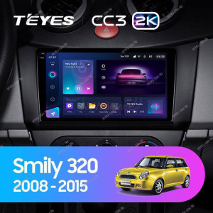 Штатная магнитола Teyes CC3 2K 6/128 Lifan Smily 320 (2008-2015)