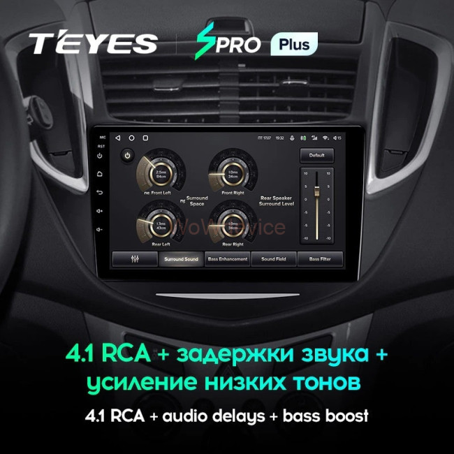 Штатная магнитола Teyes SPRO Plus 3/32 Chevrolet Tracker 3 (2013-2017) F1