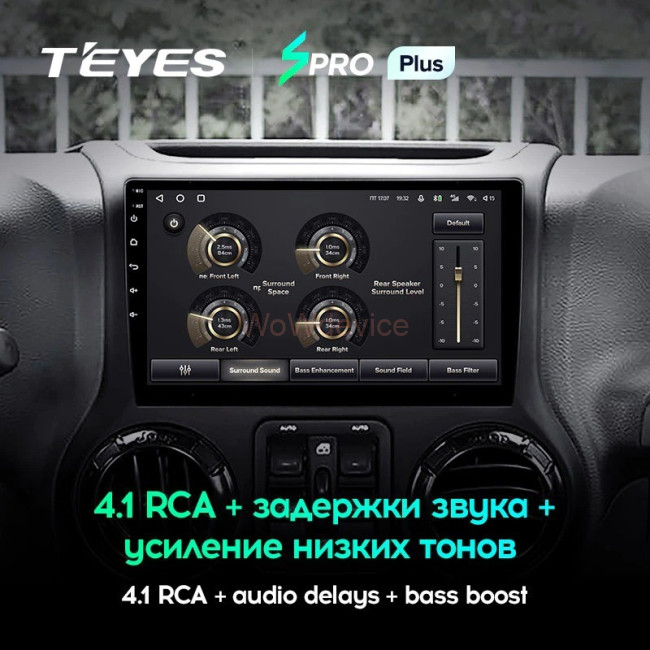 Штатная магнитола Teyes SPRO Plus 3/32 Jeep Wrangler 3 JK 2010-2017 L14 Штатная магнитола Teyes SPRO Plus 3/32 Jeep Wrangler 3 JK 2010-2017 L14