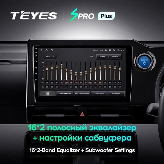 Штатная магнитола Teyes SPRO Plus 4/64 Toyota Noah 4 R90 (2022-2023) Правый руль