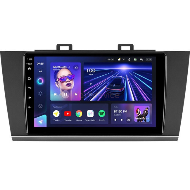 Штатная магнитола Teyes CC3 360 6/128 Subaru Legacy 6 (2014-2017)