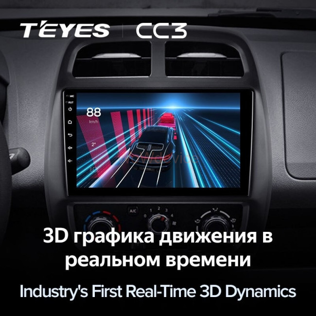 Штатная магнитола Teyes CC3L 4/32 Renault KWID (2015-2019)