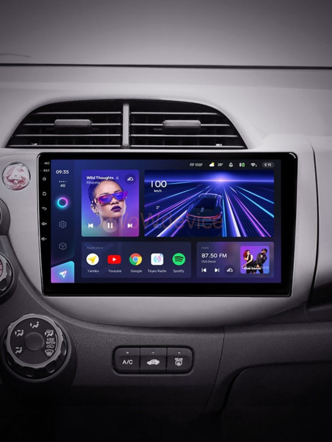 Штатная магнитола Teyes CC3 6/128 Honda Jazz 2 (2007-2014) Штатная магнитола Teyes CC3 6/128 Honda Jazz 2 (2007-2014)