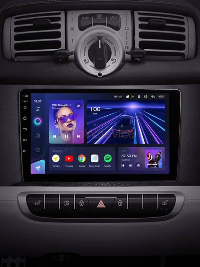 Штатная магнитола Teyes CC3 6/128 Mercedes Benz Smart Fortwo 2 (2010-2015)