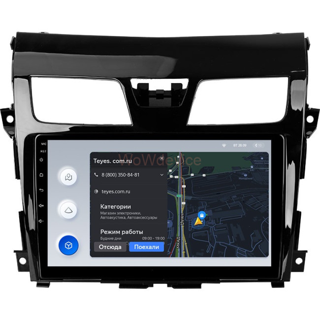 Штатная магнитола Teyes X1 4G 2/32 Nissan Teana J33 (2013-2015) Тип-B