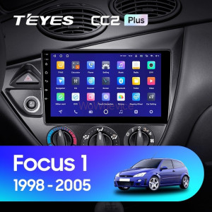 Штатная магнитола Teyes CC2 Plus 4/32 Ford Focus 1 (1998-2005) Левый руль