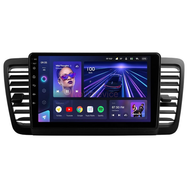 Штатная магнитола Teyes CC3 360 6/128 Subaru Outback 3 (2003-2009)