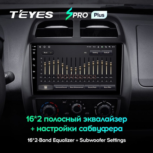 Штатная магнитола Teyes SPRO Plus 4/32 Renault KWID (2015-2019)