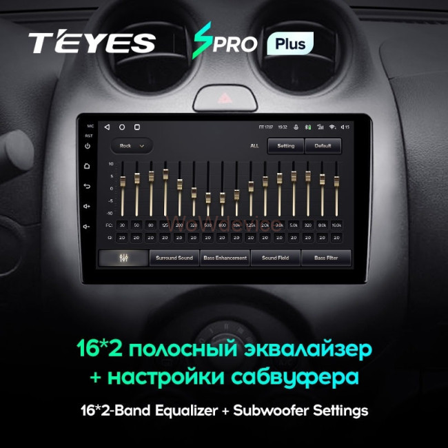 Штатная магнитола Teyes SPRO Plus 6/128 Nissan March K13 (2010-2013)