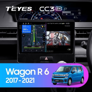 Штатная магнитола Teyes CC3 2K 4/64 Suzuki Wagon R VI (2017-2021)