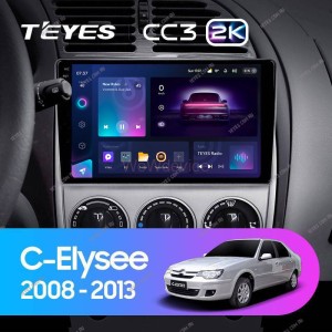 Штатная магнитола Teyes CC3 2K 3/32 Citroen C-Elysee (2008-2013)