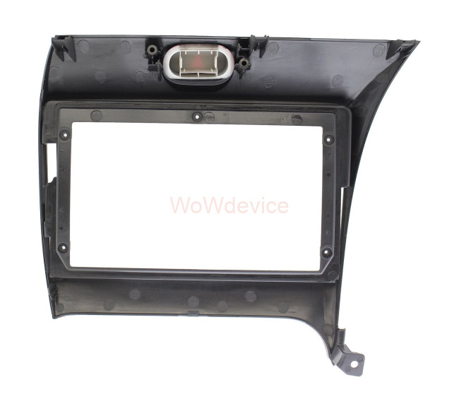 Рамка магнитолы 9.0" (цв.Черный) для KIA Cerato, Forte 2013-2017; K3 2012-2017 Левый руль