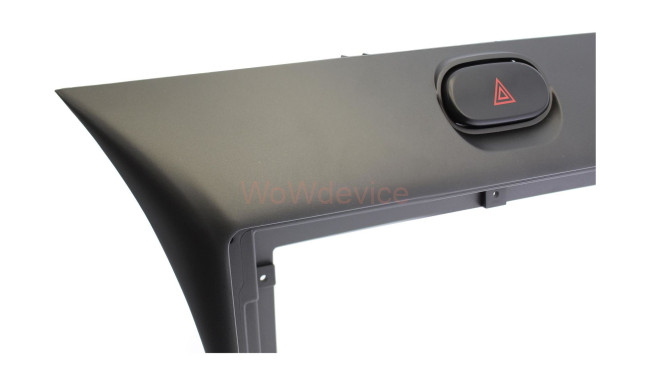 Рамка магнитолы 9.0" (цв.Черный) для KIA Cerato, Forte 2013-2017; K3 2012-2017 Левый руль