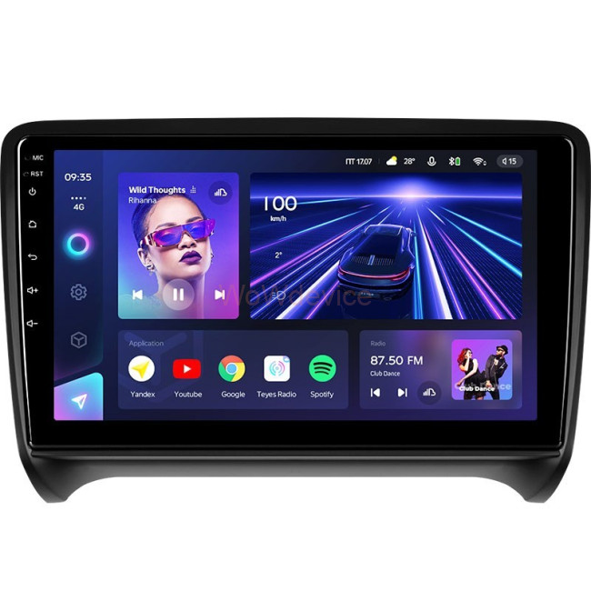 Штатная магнитола Teyes CC3 3/32 Audi TT 2 (2006-2014)